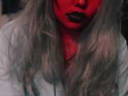 The Devil Gives a Lubed Up Handjob 2/16