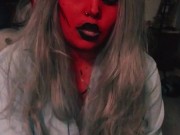 The Devil Gives a Lubed Up Handjob 6/16