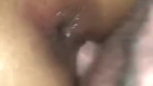 Wet pussy wrapped around nice cock