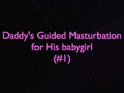 Daddy's JOI for Women - dirty talk, moaning, loud orgasm