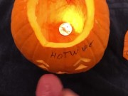 Giving A Facial To My Cumslut Hotwife Jill O’Lantern #Halloween2019