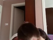 лижет большую зрелую задницу в латексе (русское домашнее) - Screenshot 11 of 16 - Butt
