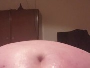 BBWFISTSLUT35 HUGE  BALL IN ASS GAPE