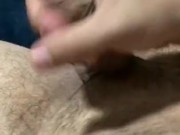 Latino jerks off