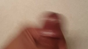 Used Baby Oil Jacking Off Cumshot At My Girlfriends Parents House