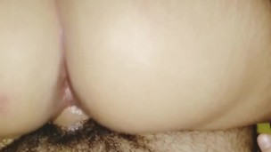 gettin creampie in her pussy