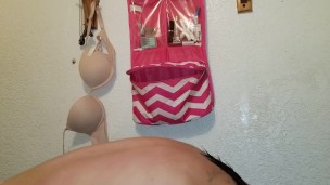 Sexy teen undressing
