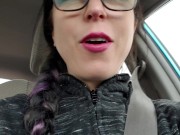 Public Blowjob Deepthroat Practice In A Busy Parking Lot 5/16