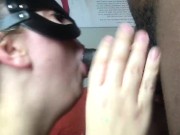 BBW slut tease, sucks, and fuck BBC and gets facial 15/16