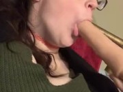Violet Hammons Squirts after playing with vibrator