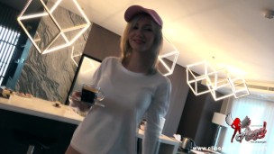 543 Hot Barista in Heels -custom clip-