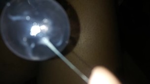 Just a little post play sticky juice. ;)