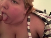Sucking your dick 