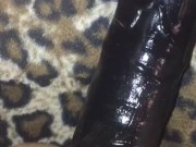 My big black dildo