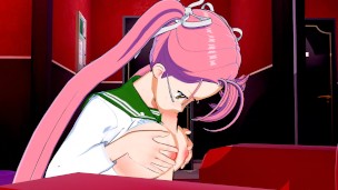 Highschool of the Dead - Saya Takagi Titty Fuck Hentai