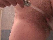 Masturbation Shower Hairy Pussy 10/16