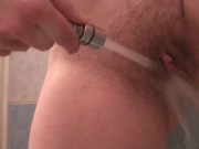 Masturbation Shower Hairy Pussy 12/16
