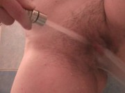 Masturbation Shower Hairy Pussy