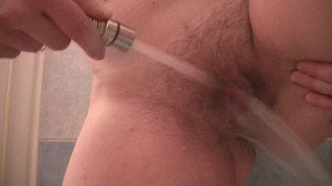 Masturbation Shower Hairy Pussy