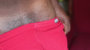 Stroking BBC - Massive cum load