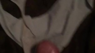 Cumming in my girlfriend panties
