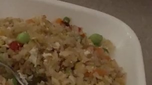 Rice And Pussy For Dinner