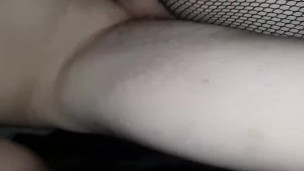 Jizz in the mouth and face with a smile