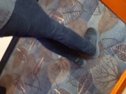 Showing off my legs and ass in skinny jeans 9/16