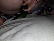 Anus and a cucumber  - Screenshot 9 of 16 - Anal Creampie