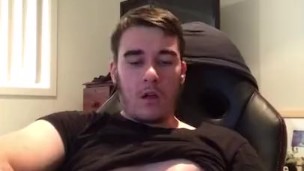 Jerking Off Then Swallowing Cum