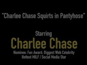 Muff Pleasing Charlee Chase Masturbates & Squirts In Hose! 1/16