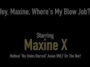 Asian Dark Dick Lover Maxine X Milks A Big Black Cock! 1/16