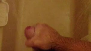 cum shots in the shower