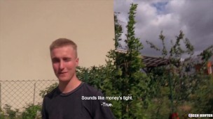  CZECH HUNTER 476 - Blonde Euro Jock Gets Some Good Money For Raw Sex