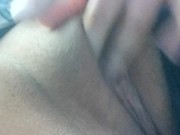 nympho shows off pussy