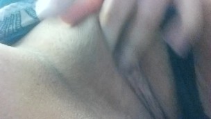 nympho shows off pussy