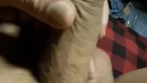 Caressing handjob