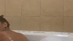 SLIGHT FUN IN MY BUBBLE BATH 