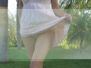 Two young & hot college lesbians outdoors running wild and love each other 5/16