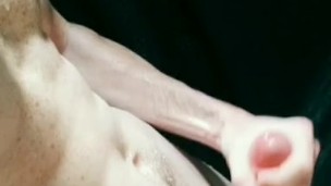 Cumming in the shower