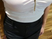 Cum on my friend's panties 9/16