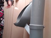 Nery Faery Using A Urinal Like A Regular Toilet 12/16