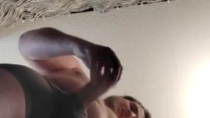 Big cock jerk off