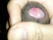 Stroking my dick until I cum