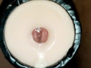 Internal Creampie Of A Sextoy! Ep4.