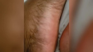 Close up soft sole tease