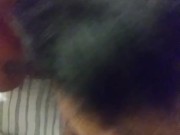 Zaddy fed me his dick and cum for dinner