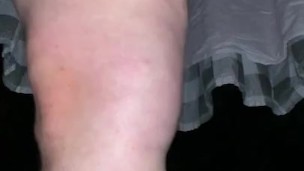 BBW Upskirt Pissing Near Street!!