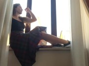 Dani Daniels . com - Pantyhose Masturbation in Rome 3/16