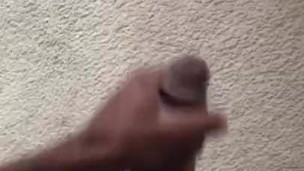 Shooting n gushing a load from jerking